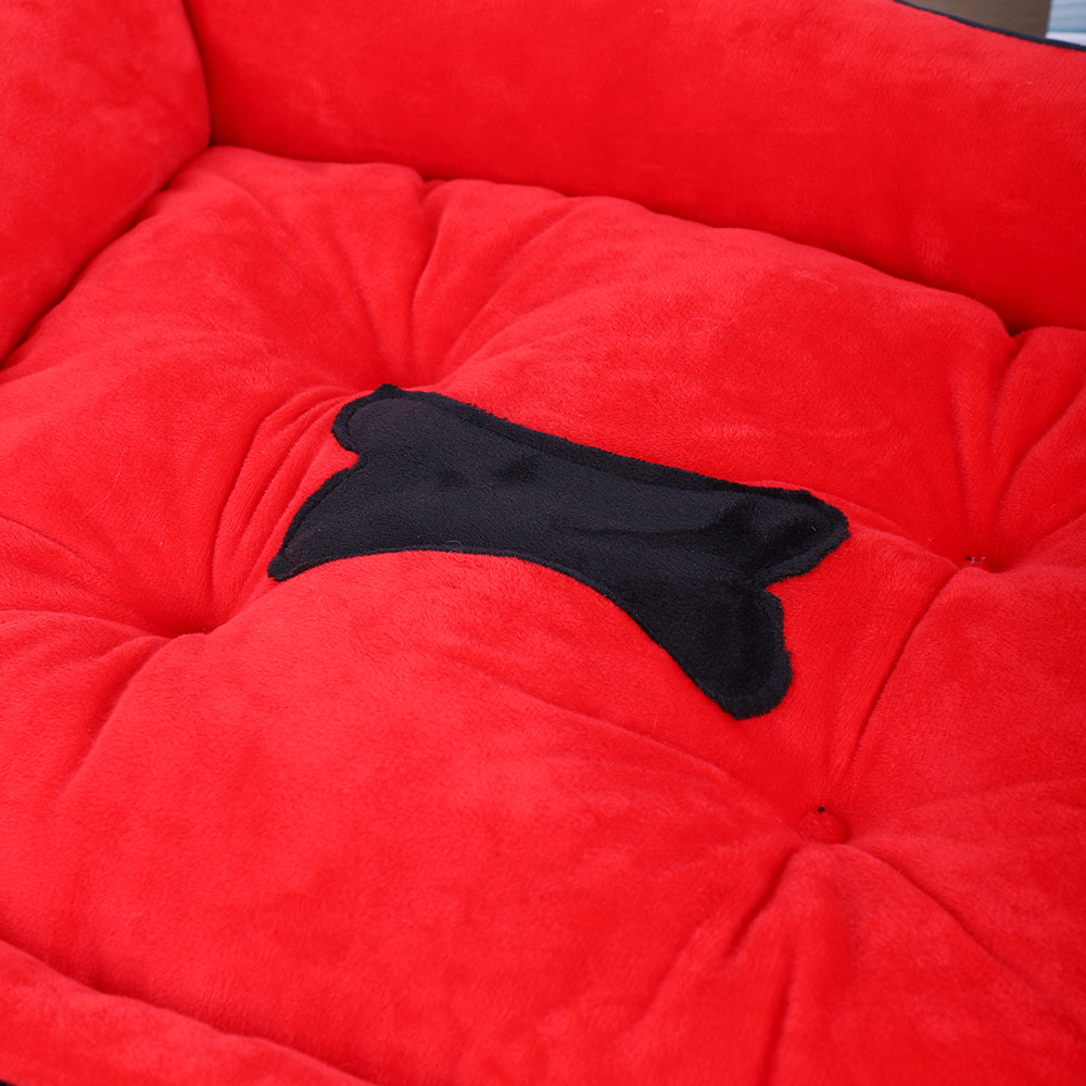 Cozy Plush Dog Bed