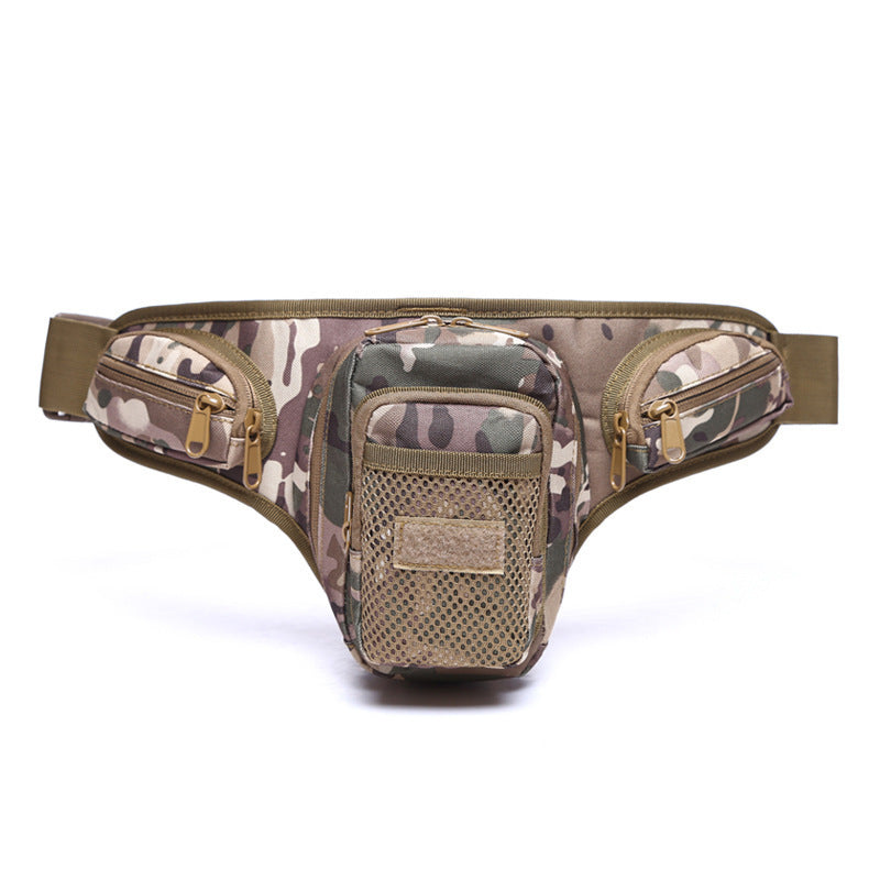 Waterproof Oxford Cloth Army Camouflage Style One-shoulder Messenger Journalist Photography Sports New Leg Bag