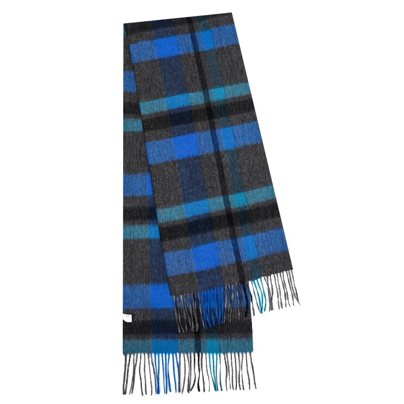 Classic Plaid Cashmere Scarf - Unisex Muffler