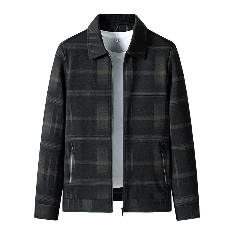 Men's Turn-down Collar Coat Autumn And Winter