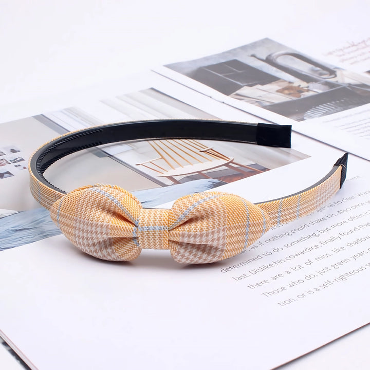 Charming Bow Headband for Girls - Stylish Hair Accessory