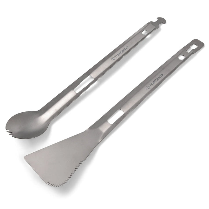 Titanium Multi-Use Camping Utensil Set