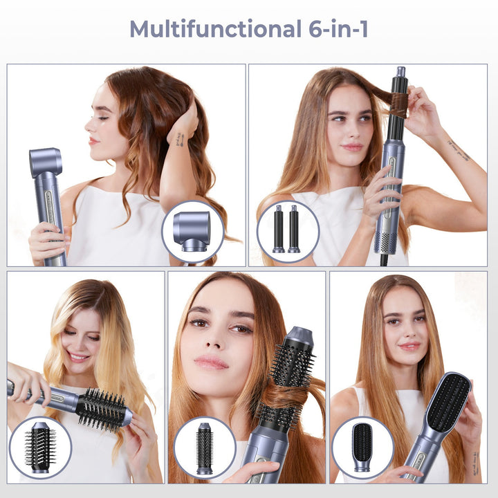 6-in-1 Multifunctional Hair Styler