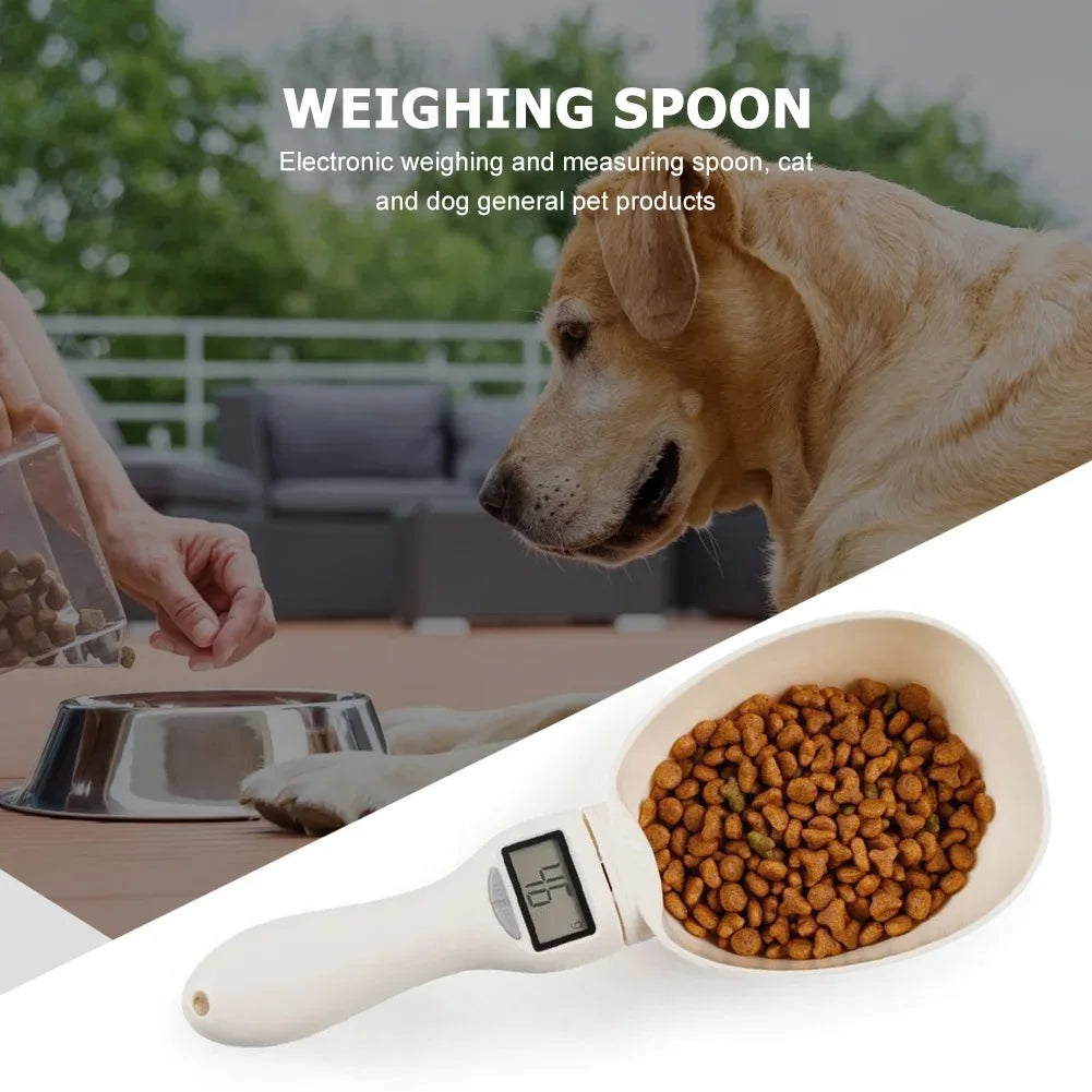 Precision Pet Food Measuring Scale Spoon with LED Display