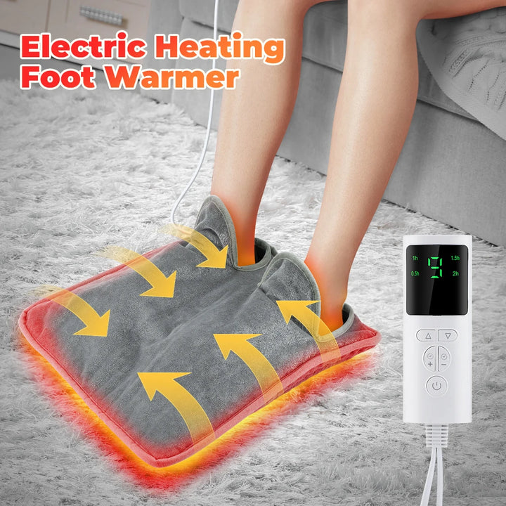 Electric Heating Foot Warmer - 9 Gear Winter Warming Device for Hands & Feet