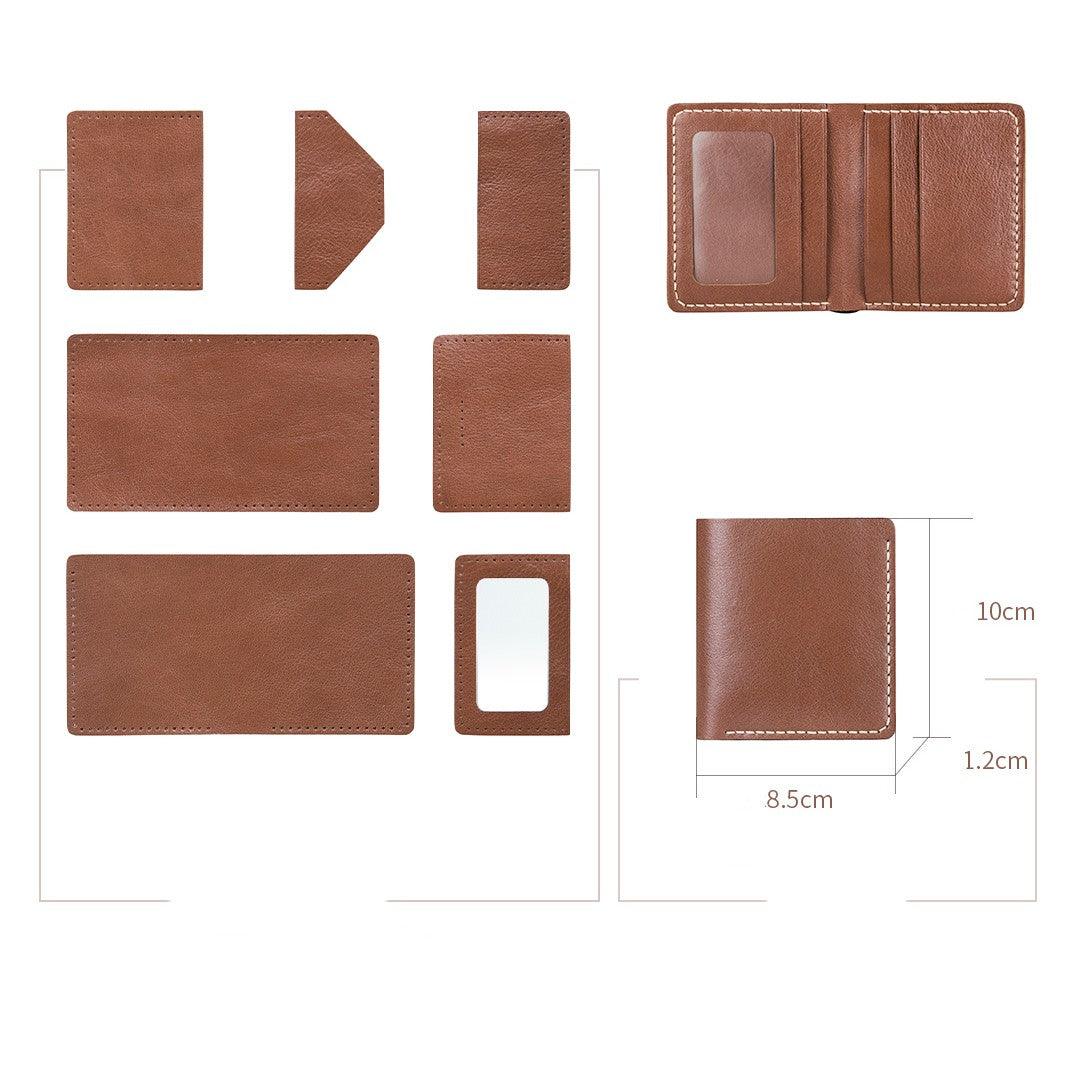 Card Real Cowhide Diy Handmade Bag Material Package Homemade - Trendha