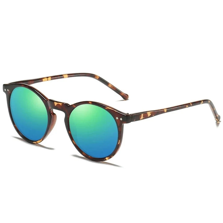 2024 Retro Round Polarized Sunglasses UV400