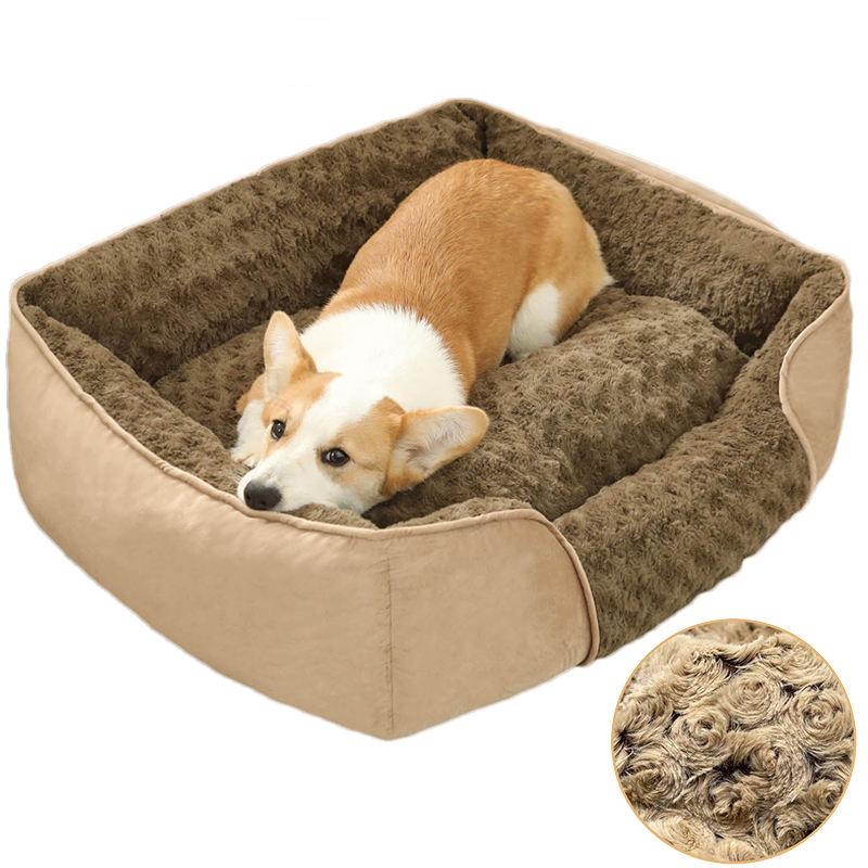 Winter Warm Dog Bed