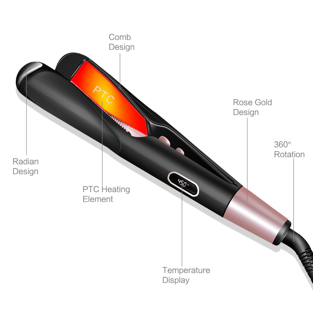 Twist Hair Straightener and Curler