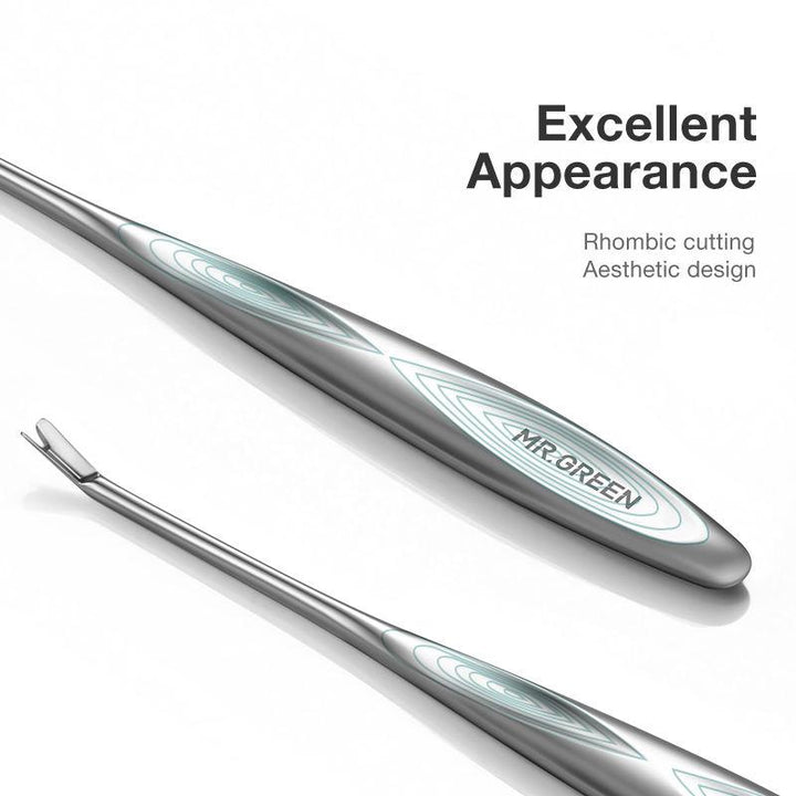 Professional Stainless Steel Cuticle Pusher and Dead Skin Remover