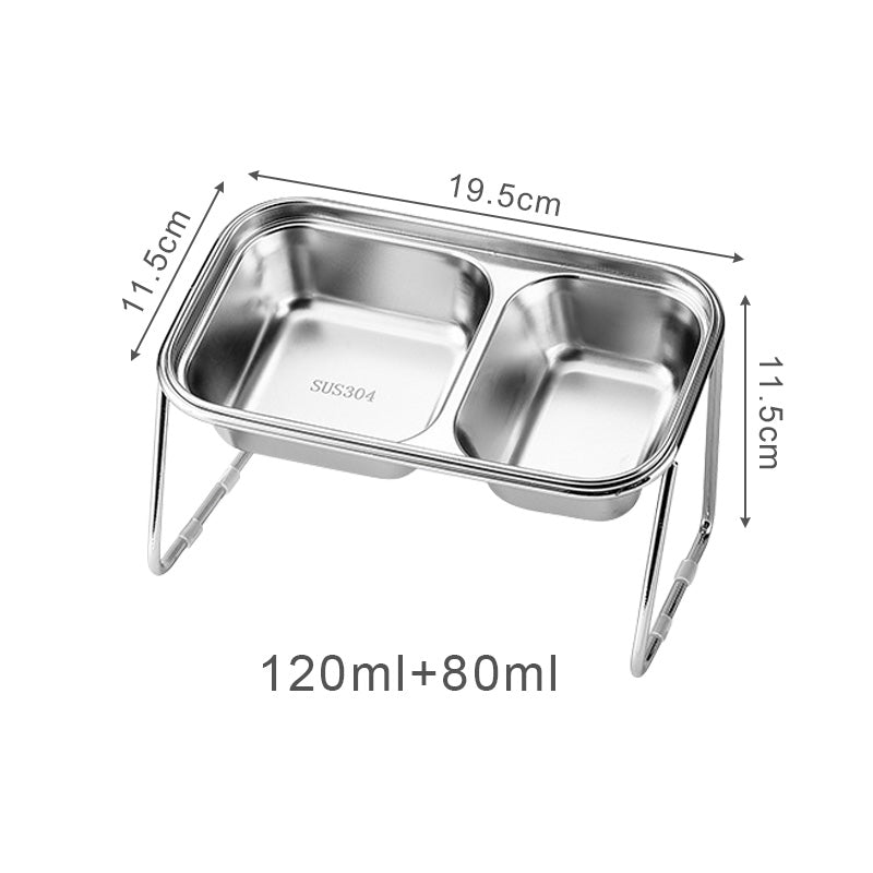 Non-Slip Stainless Steel Cat Bowl