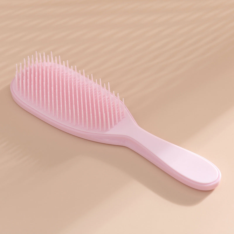 Long Handle Anti-Static Scalp Massage & Detangling Hair Brush