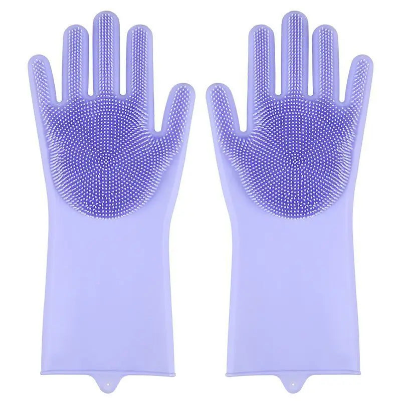 Pet Grooming Silicone Gloves