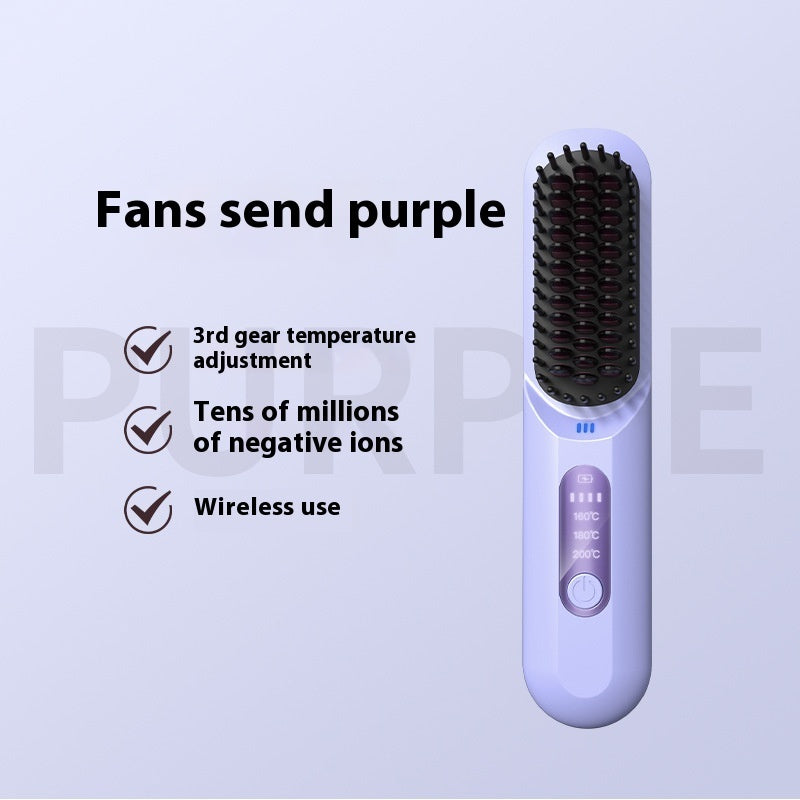 Wireless Straight Comb Anion Does Not Hurt