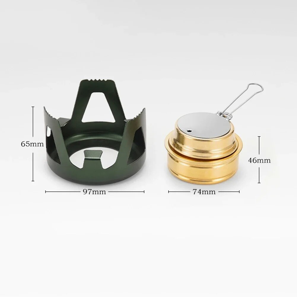 Portable Mini Alcohol Stove Burner