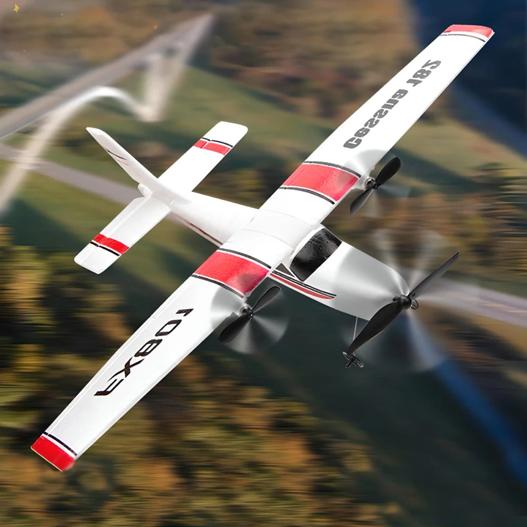 Cessna 182 Inspired DIY RC Glider