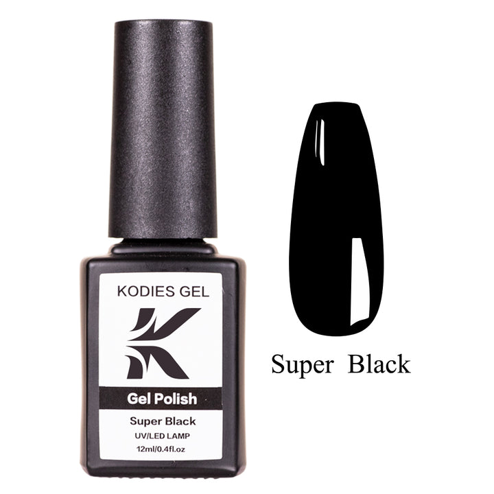 Black Gel Nail Polish