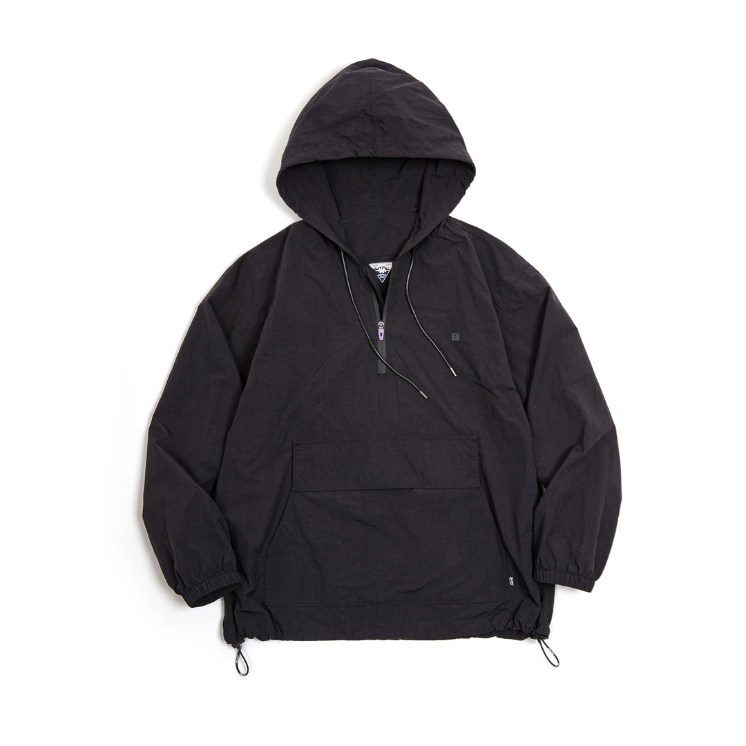 Men's Mountain Style Half-Zip Hooded Jacket