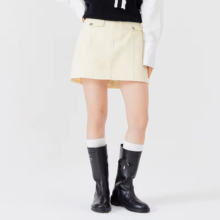 A-Line Cotton Skirt