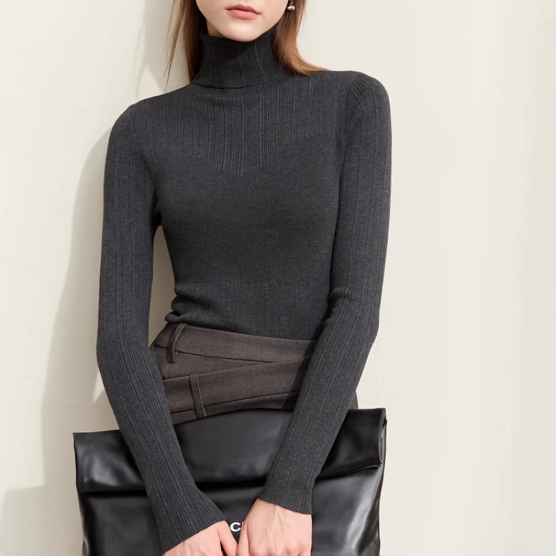 Elegant Autumn Turtleneck Sweater