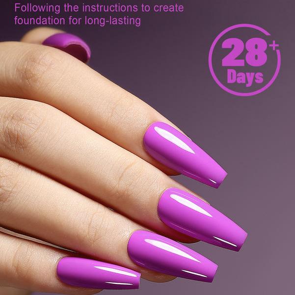 Violet Gel Nail Polish