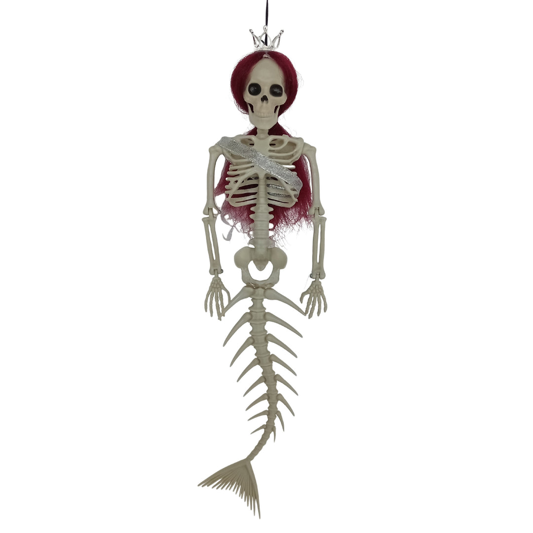 Halloween Hanging Mermaid Bone Pendant Outdoor Courtyard Decoration