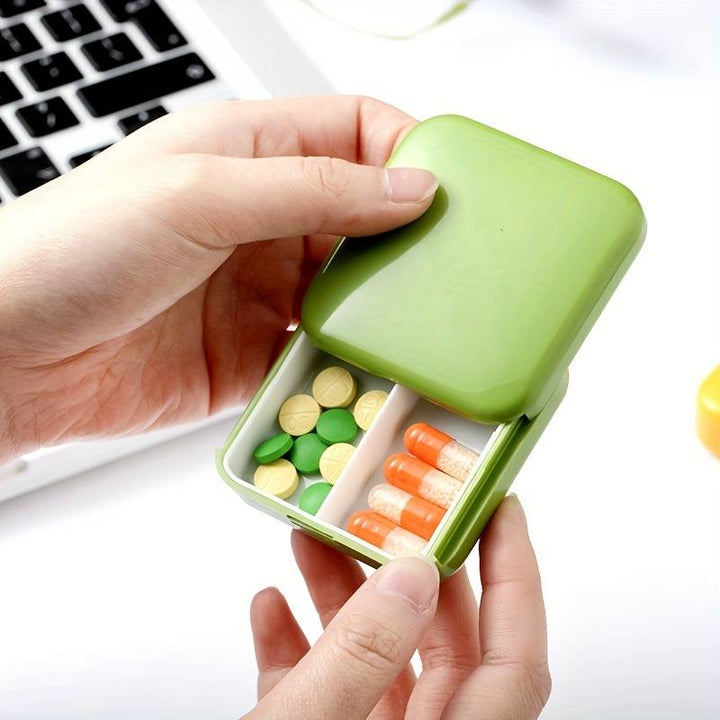 Compact Push-pull Pill Case Organizer