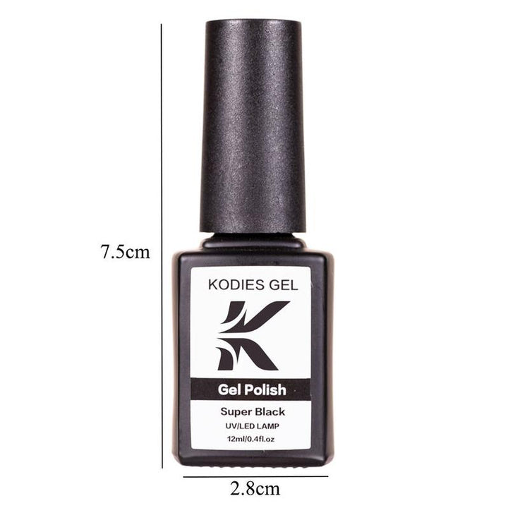 Black Gel Nail Polish