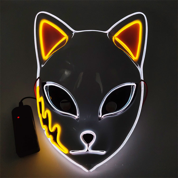 Anime Peripheral Comic Exhibition Event Girl Cute Cosplay Luminous Mask