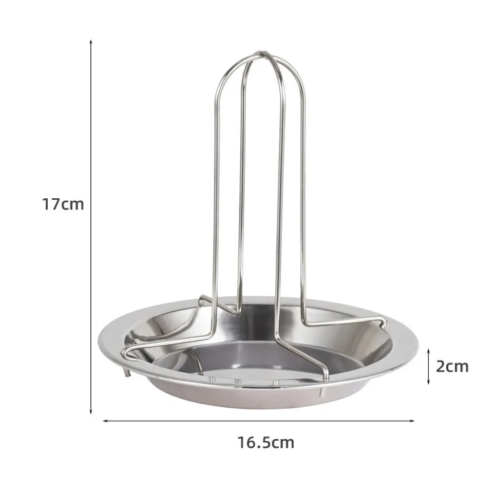 Stainless Steel Nonstick BBQ Grill Plate - Easy Install & Removable