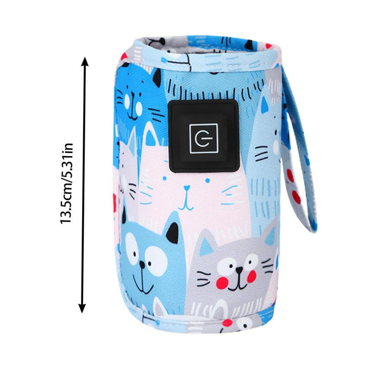 Portable USB Baby Bottle Warmer and Insulated Bag