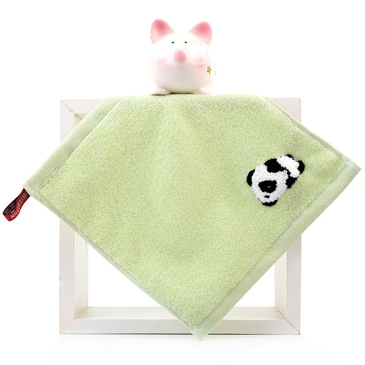 Cartoon Panda Jacquard Cotton Baby Face Towel