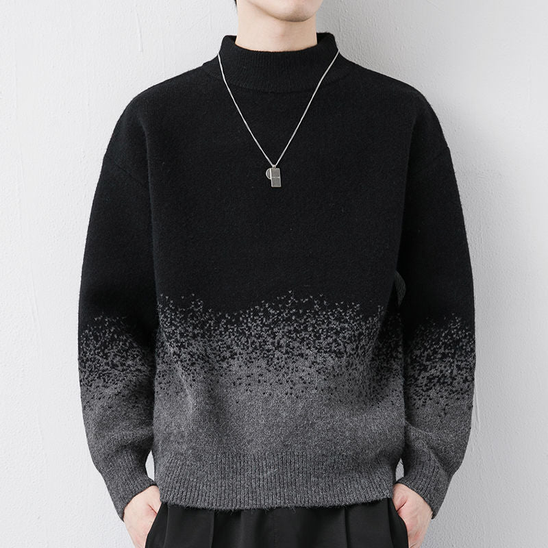 Loose Velvet Thickened Keep Warm Outerwear Woven Sweater