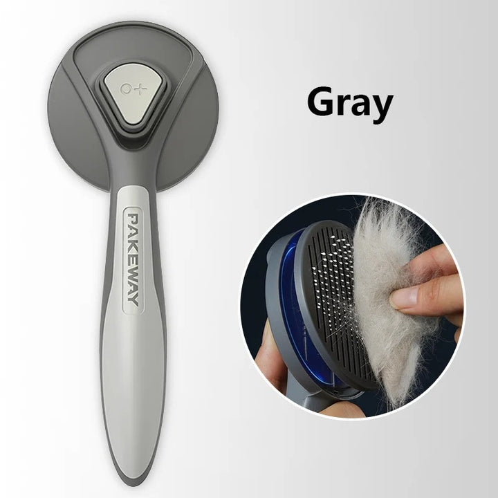 Self-Cleaning Pet Grooming Brush for Cats & Dogs