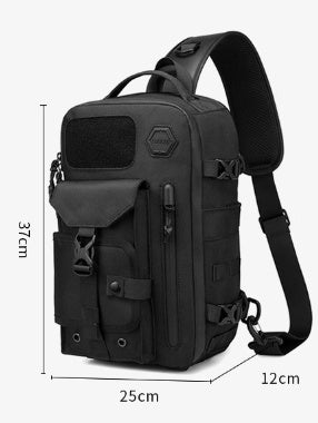 Men's Tactical Chest Sports Waterproof Crossbody Bag