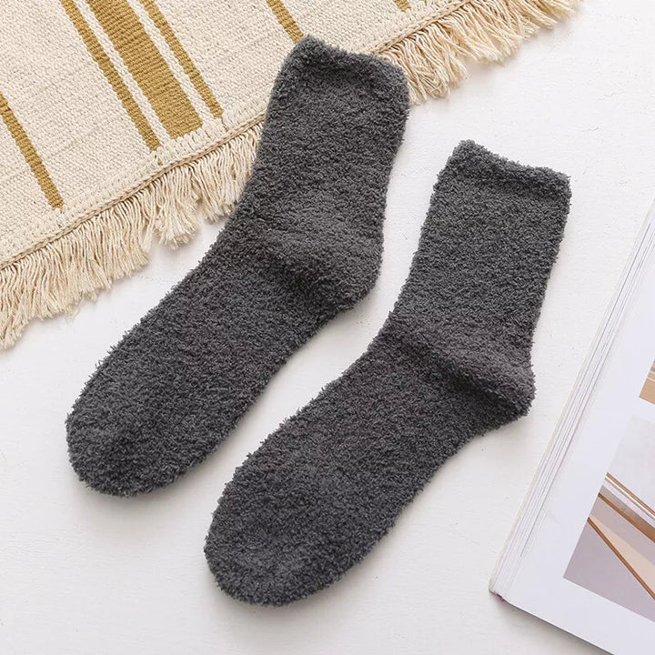 Cozy Men's Winter Thermal Fleece Socks