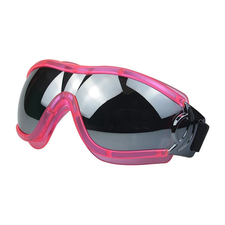 Dog Sunglasses Windproof and UV Resistant Adjustable Goggles for Medium to Large Dogs