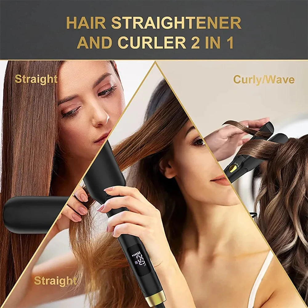 High-Performance Ceramic & Titanium Hair Straightener