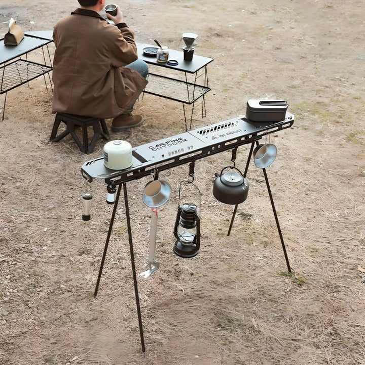 Outdoor Triangular Storage Rack