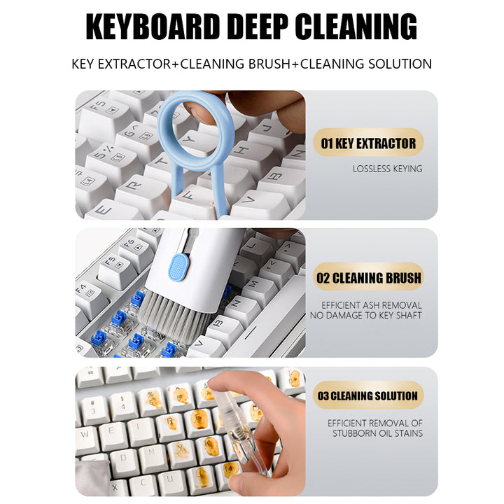 Multi-Purpose 7-in-1 Electronics Cleaning Kit