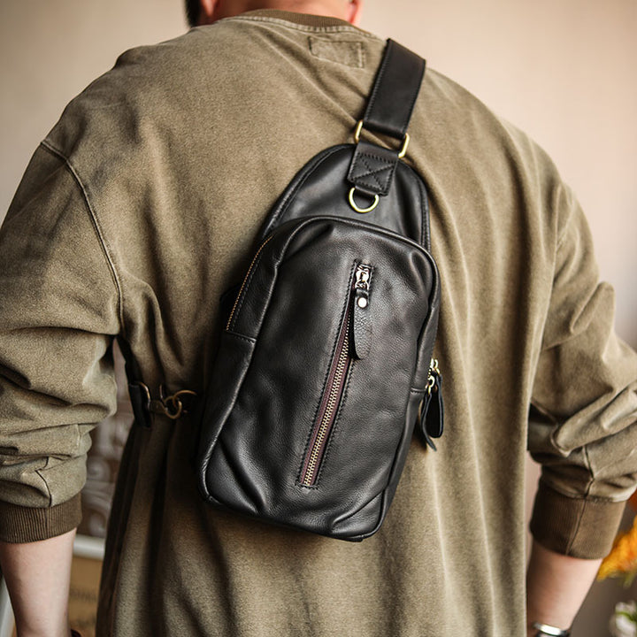 Men's One-shoulder Messenger Bag Is Versatile