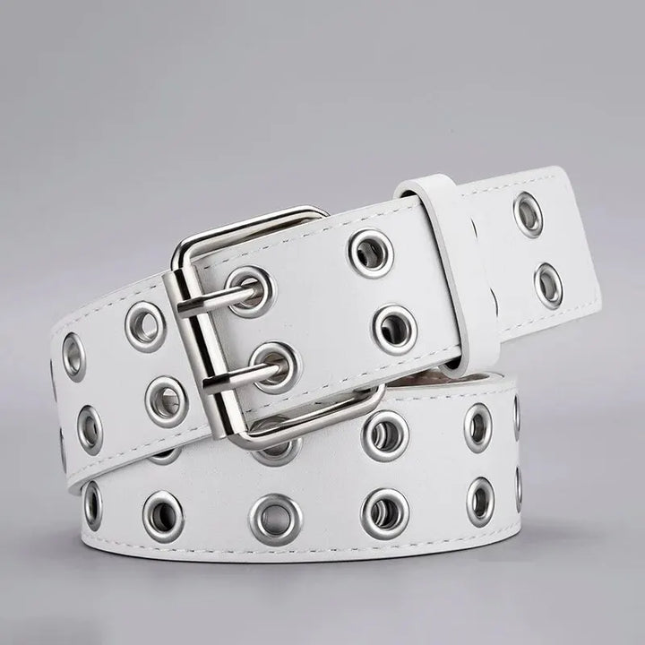 Unisex Double Hole Belt