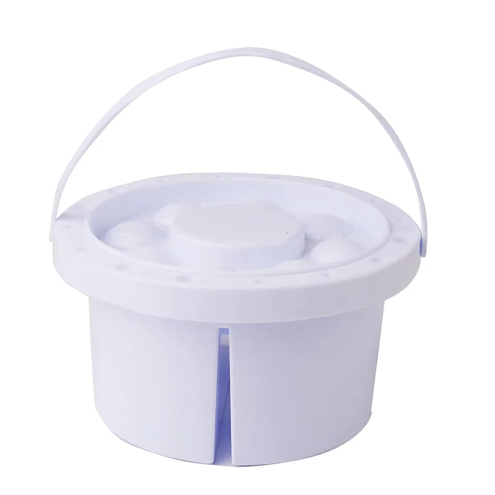 3-in-1 Brush Washer Bucket with Palette Lid - Art Cleaning Tools