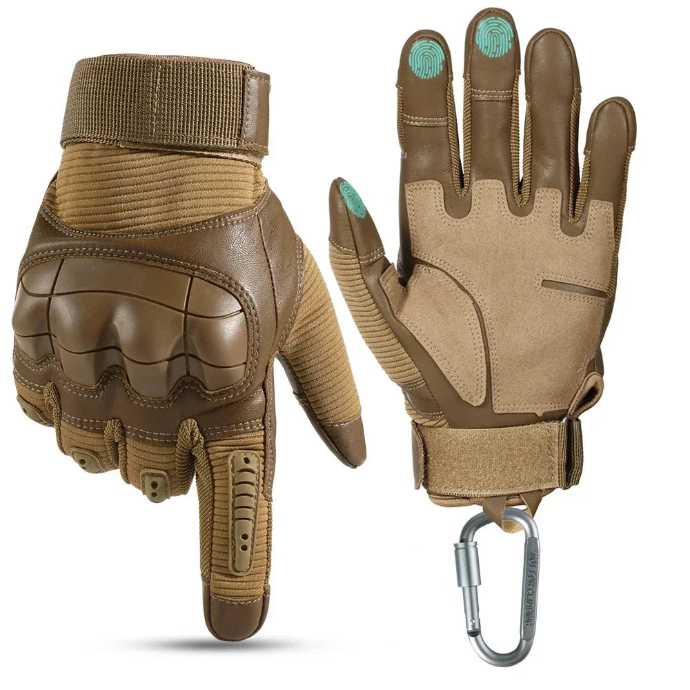 Touch Screen Tactical Full Finger Gloves