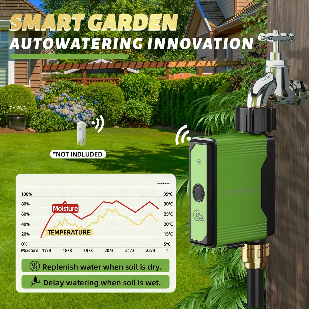 Smart Garden Watering Timer with Zigbee and WiFi Control