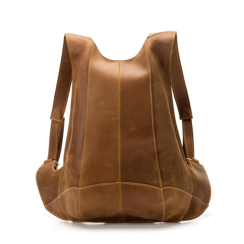 European And American Simple Leather Shoulder Bag - Trendha