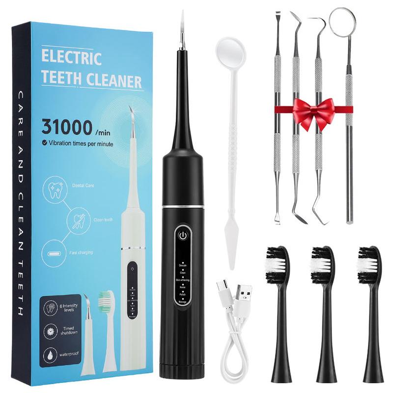 Electric Sonic Vibration Tooth Cleaner – Plaque and Tartar Remover