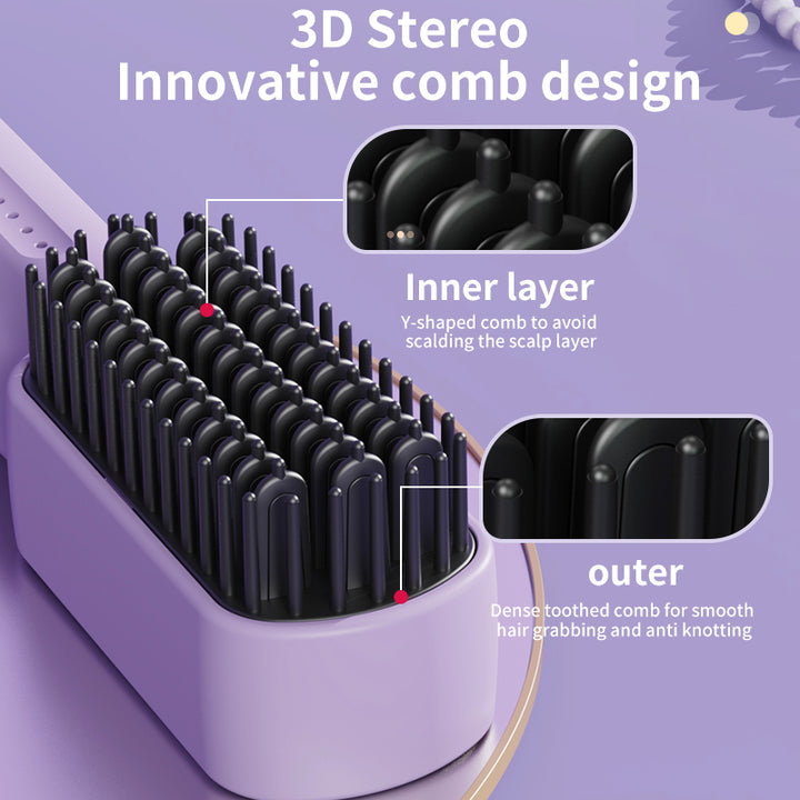 Portable Heating Comb Straightener