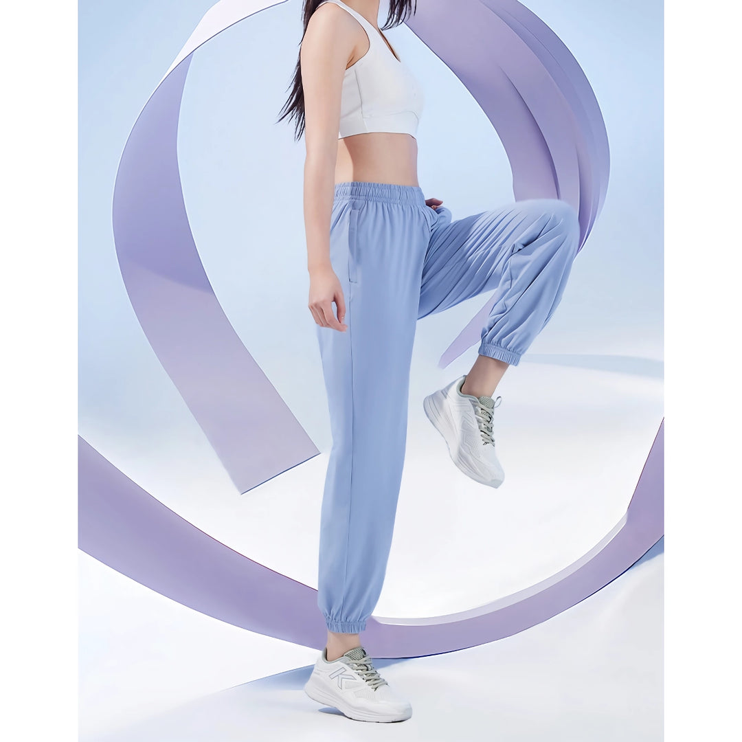 Women’s Quick-Dry Outdoor Yoga Pants - Summer Ice Silk Sweatpants