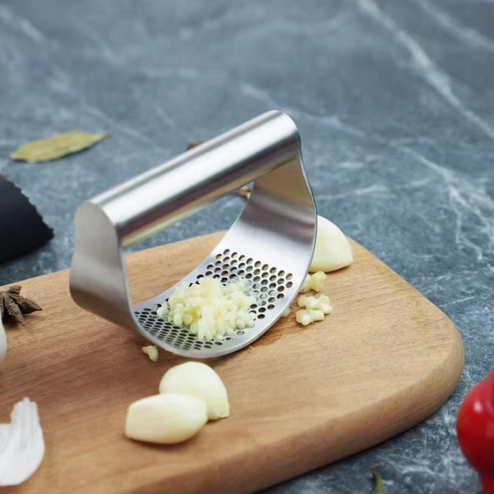 Stainless Steel Garlic Press Rocker